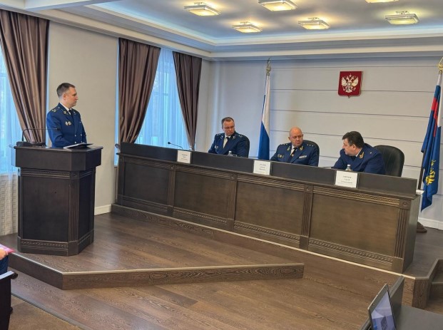 Заместитель Генерального прокурора Российской Федерации Алексей Захаров принял участие в заседании коллегии прокуратуры Новгородской области по итогам работы в 2024 году. Заместитель Генерального прокурора Российской Федерации Алексей Захаров принял участие в заседании коллегии прокуратуры Новгородской области по итогам работы в 2024 году.